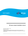 iSii aqua compact installation manual