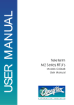Teleterm M2 Series RTU User Manual