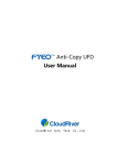 Anti-Copy UFD User Manual