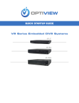 Standalone DVR Quick Start Guide