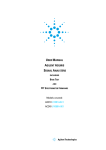 User Manual: Signal Analyzers