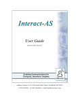 Interact-AS User Guide