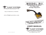 Model 911 - Flight Systems