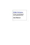 PCM-3718 Series User Manual