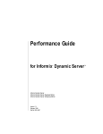 Performance Guide for Informix Dynamic Server, Version 7.3