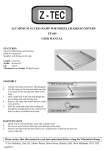 ALUMINIUM ACCESS RAMP FOR WHEELCHAIRS