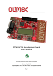 STM32-P152 development board user`s manual