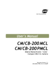 JAI CM(B)-200(P)MCL Manual