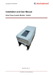 Installation and User manual – SPIM / H