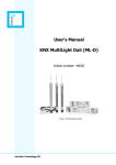 User`s Manual KNX MultiLight Dali (ML-D)