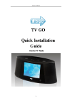 TV GO Quick Installation Guide