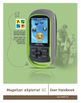 Magelan GPS Systems User Manual