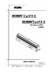 User manual Robin CycFX_8_LEDs_1_7