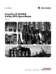 PowerFlex 20-750-PBUS Profibus DPV1 Option Module User Manual