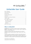 UnHackMe User Guide