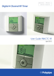 Digital 4 Channel Time Clock RF User Guide