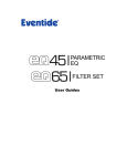 EQ45/65 - Eventide Inc. www homepage