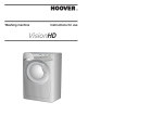 Hoover Domestic Appliance User Manual