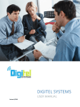 User Manual - Digitel Systems