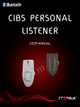 CIBS PERSONAL LISTENER