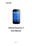 GSmart Essence 4 User Manual