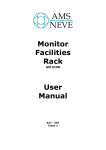 Monitor Facilities Rack User Manual
