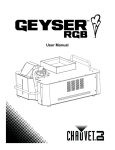 Geyser RGB User Manual Rev. 7