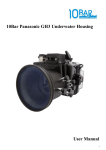 10Bar Panasonic GH3 Underwater Housing User Manual