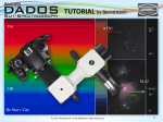 DADOS Spektrograph Tutorial
