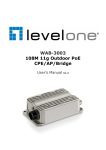 WAB-3003 108M 11g Outdoor PoE CPE/AP/Bridge