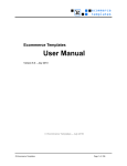 User Manual - Ecommerce software