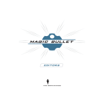 Magic Bullet Editors Manual