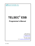TELSEC ESB Programmers Manual