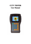 CCTV TESTER User Manual