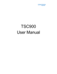 TSC900 User Manual