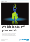 We lift loads off your mind.