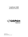 LinkPoint 9100 User Manual PDF
