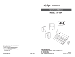 Home Smart Center MODEL: AM-100A