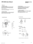 RFD-4000 Users Manual