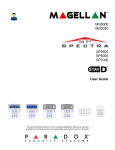 Paradox Megellan Spectra User Manual