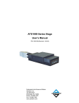 ATS1000 Series Stage User`s Manual