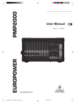 EUROPOWER PMP2000 - American Musical Supply