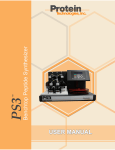 PS/3 User Manual - Protein Technologies, Inc.