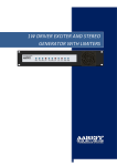 User Manual - aareff fm transmitters