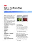 Driver Feedback Sign