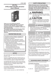 IP51FVL INTELLPAK Pulse/DC Converter User`s Manual