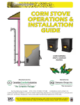 corn stove operations & installation guide