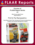 FLAAR Reports on Print for Pay Reprographics