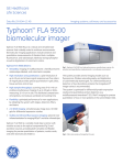 Typhoon™ FLA 9500 biomolecular imager