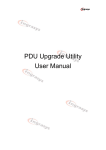 PDU Upgrade Utility User Manual